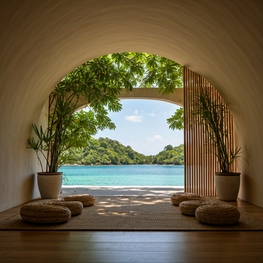 Serene spiritual sanctuary