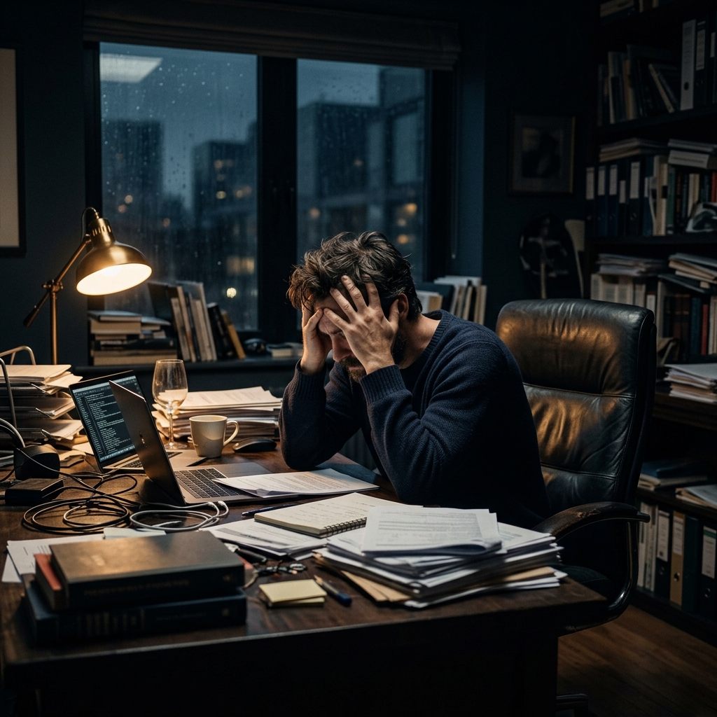 Friction State - Stressed Person